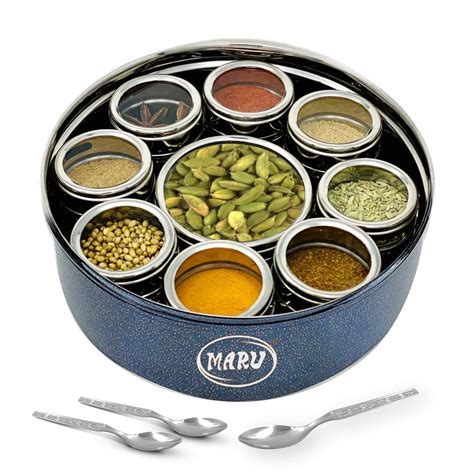 steel masala box|buy masala dabba.